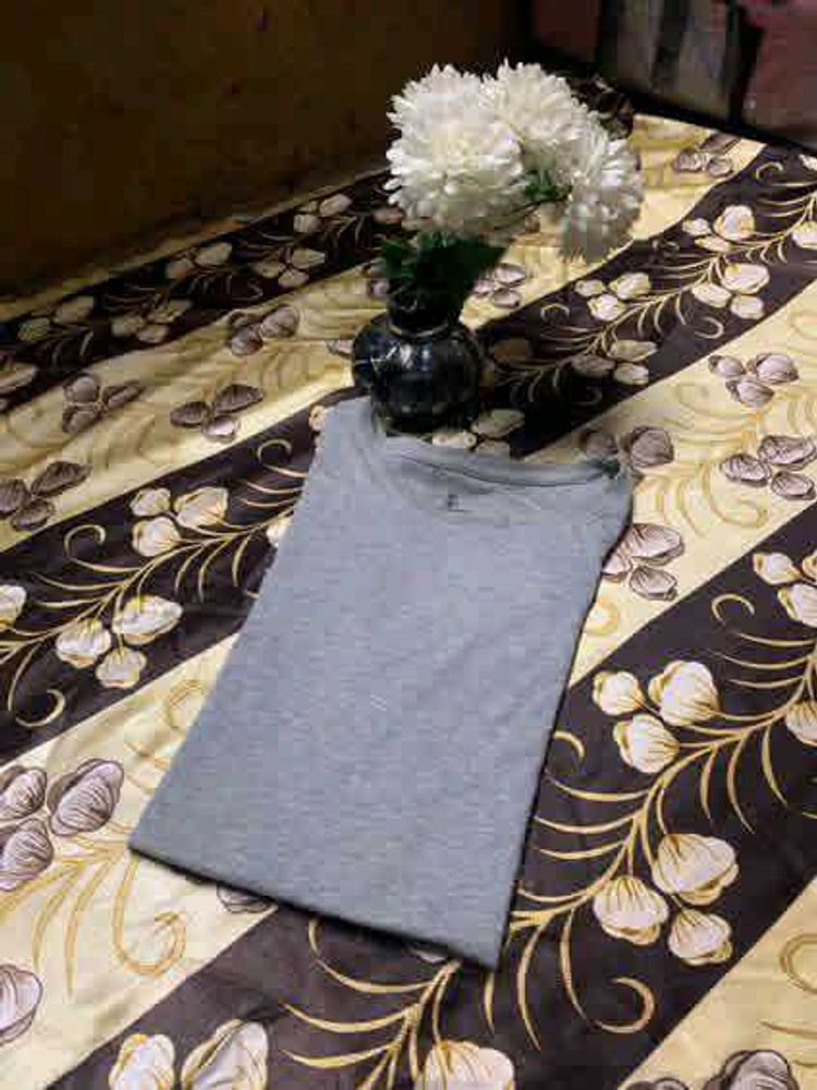 Grey Basic Tee