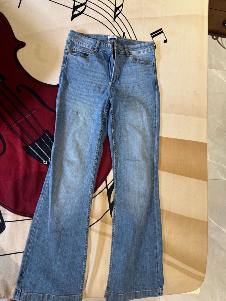 High Waisted Bootcut Jeans