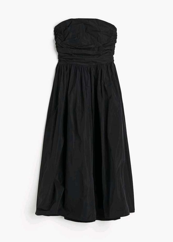 Chic Strapless Black Dress