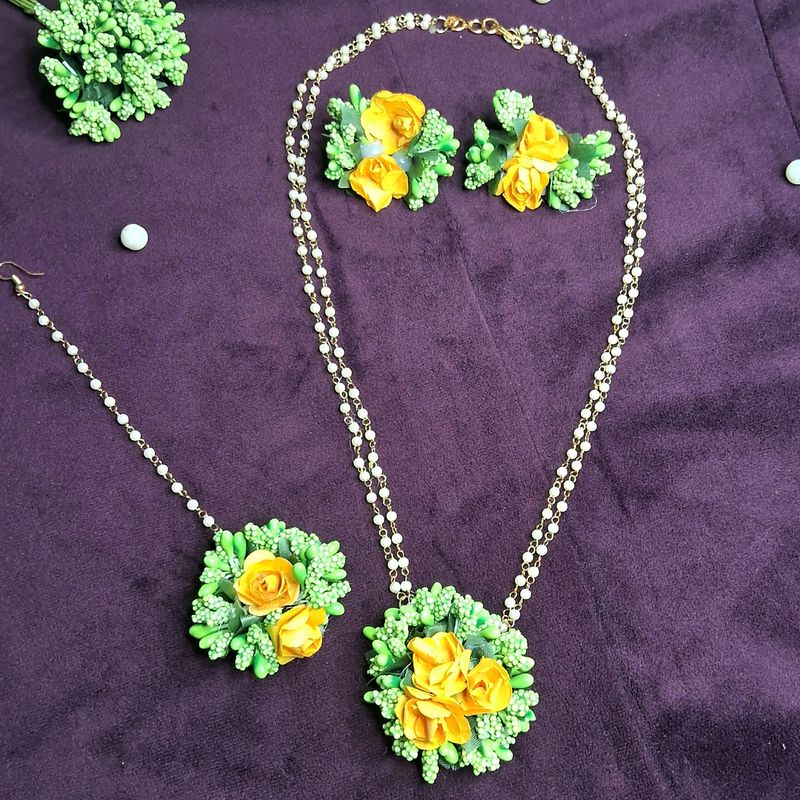 Haldi &amp; mehndi Necklace