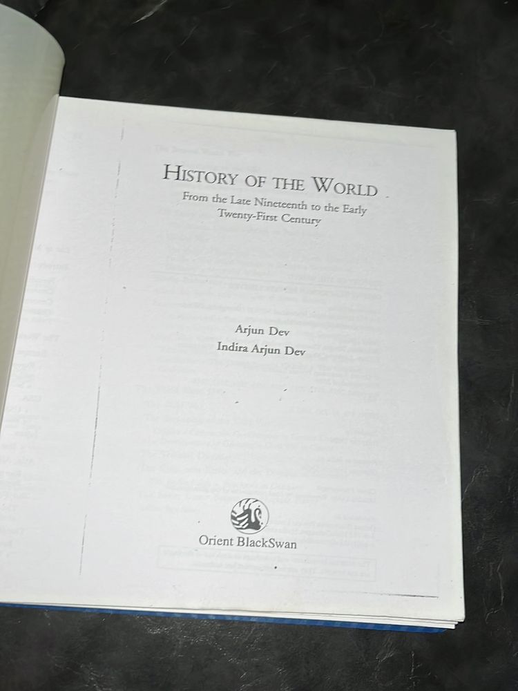 World History By Arjun Dev Printed Material