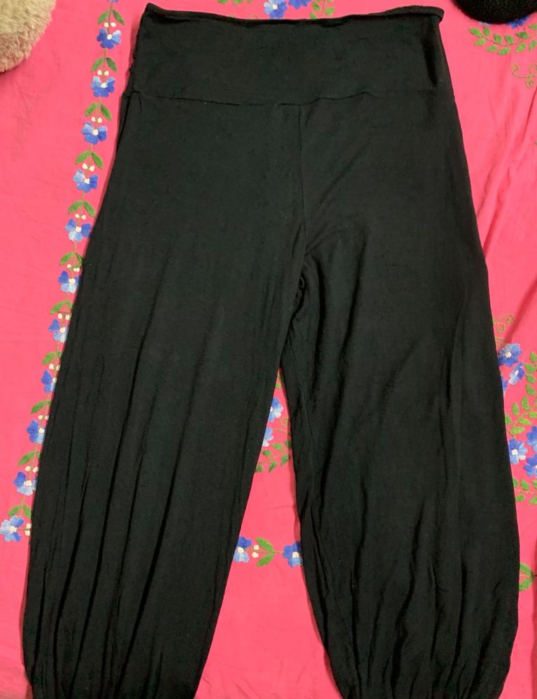 Comfy Black Harem Pants