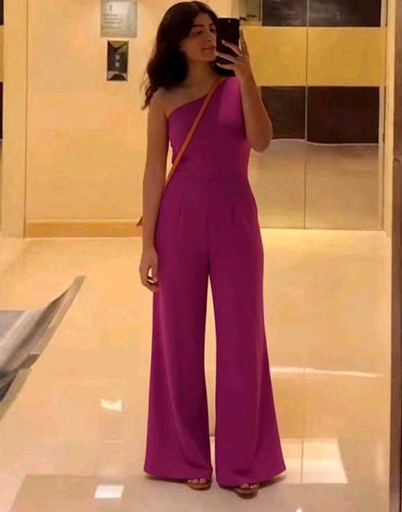 Chic Purple Jumpsuit