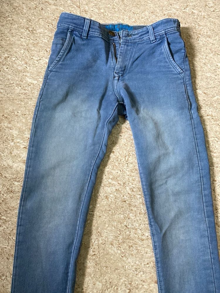 Light Wash Denim Jeans
