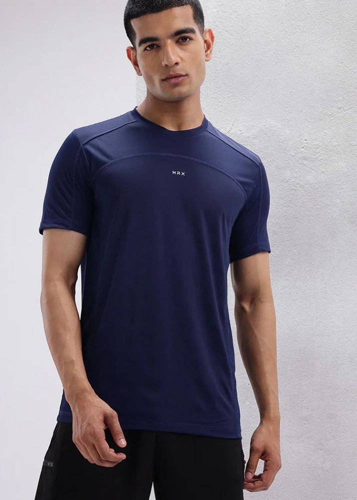 HRX by Hrithik Roshan Solid Cut &amp; SewRapid Dry Tra