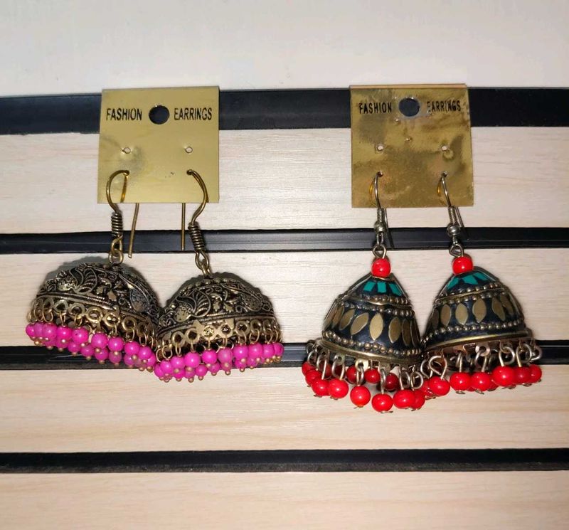 Pair of 2 Jhumkis