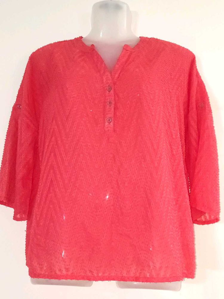 Orchid Ribbed Style Shirt In Top