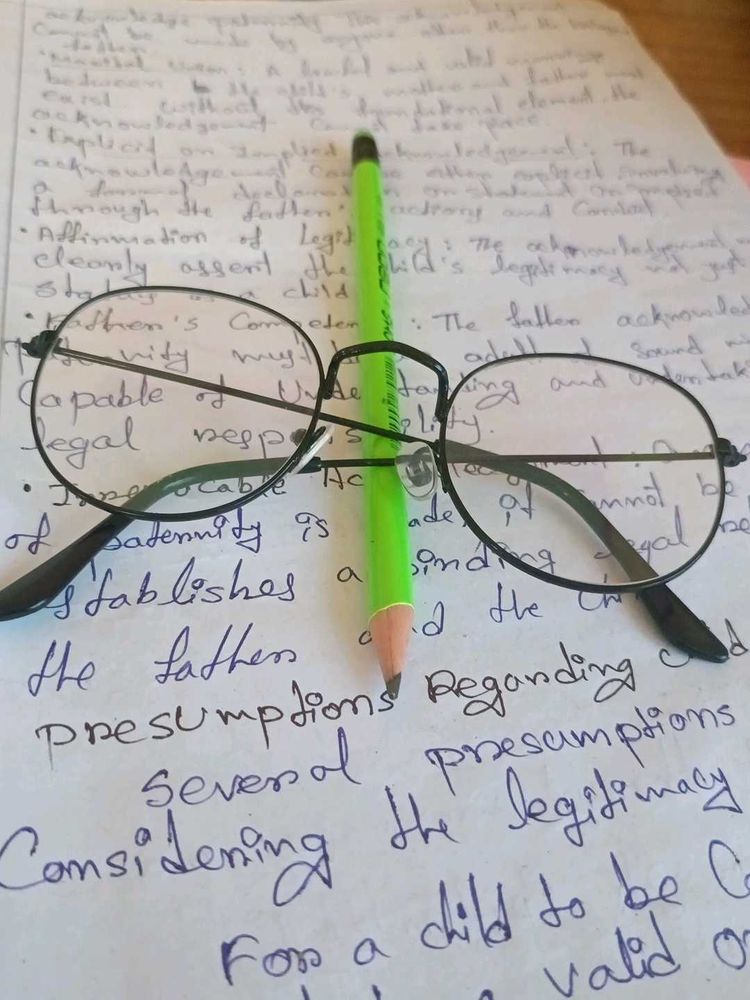 Round Black Frame Glasses