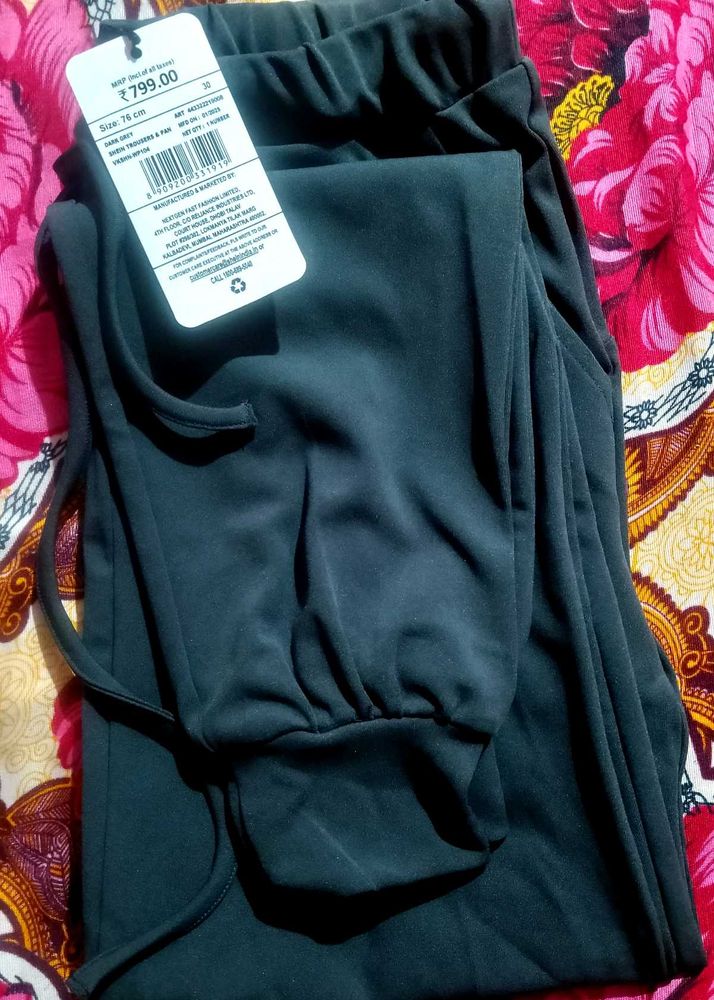 Shein Drawstring Waist High Rise Cuffed Skinny Fit