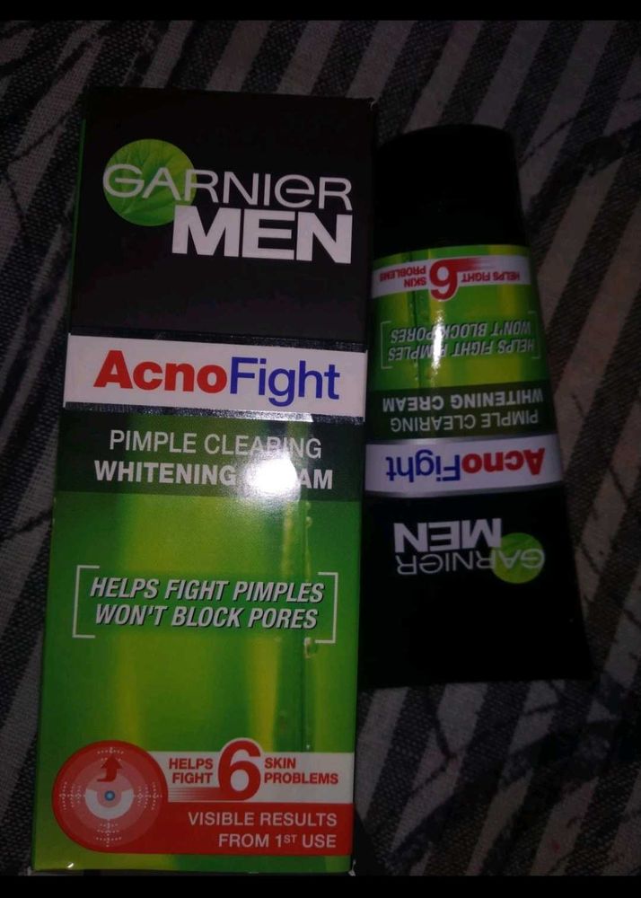 Combo Garnier Cream and Nivea Face wash