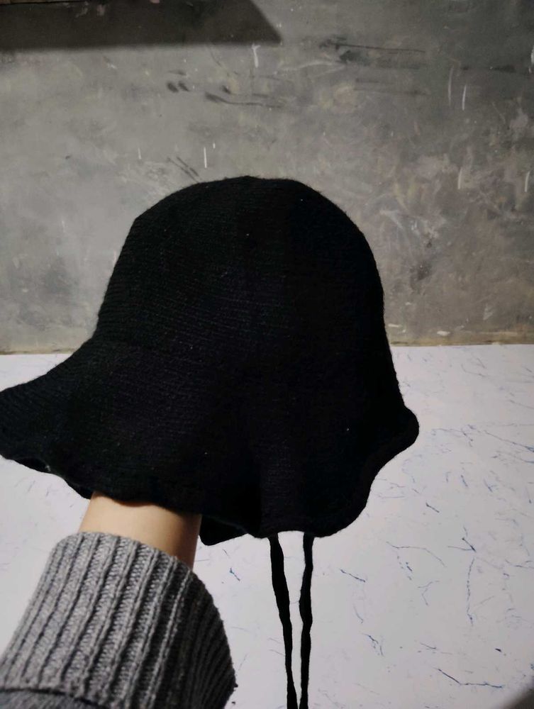 Cute Black Bucket Hat