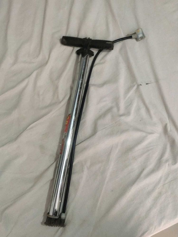 Air Pump For Bike And Cycle Both Are Working