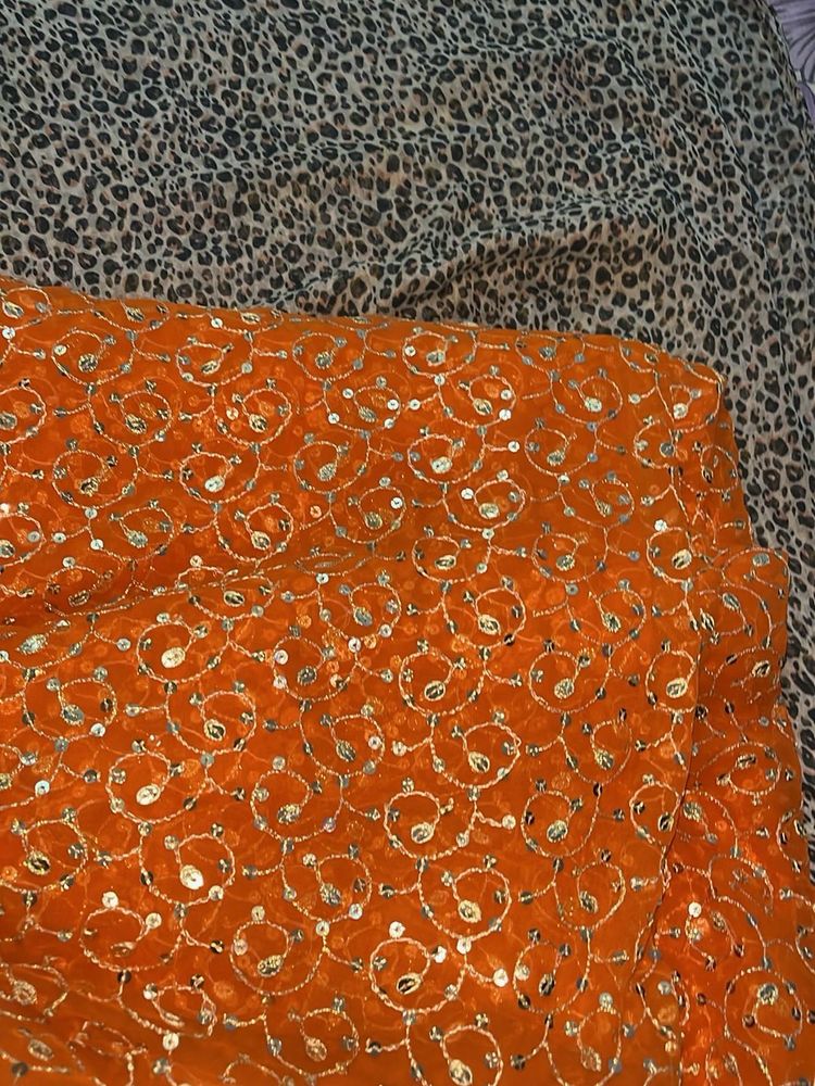 sequence saree