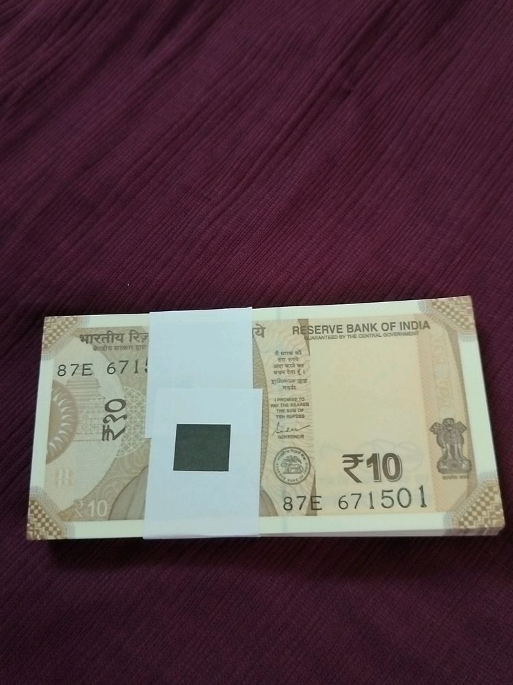 Fresh Currency Notes...