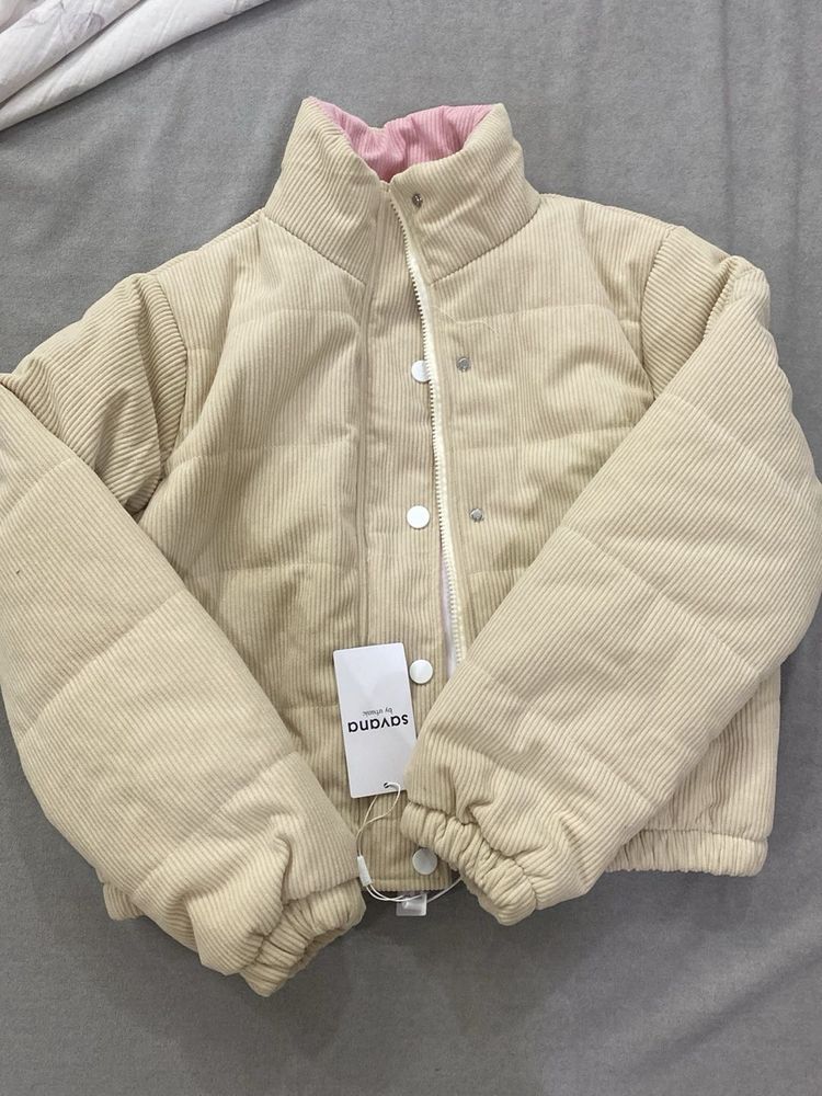 Dudads Corduroy Puffer Jacket