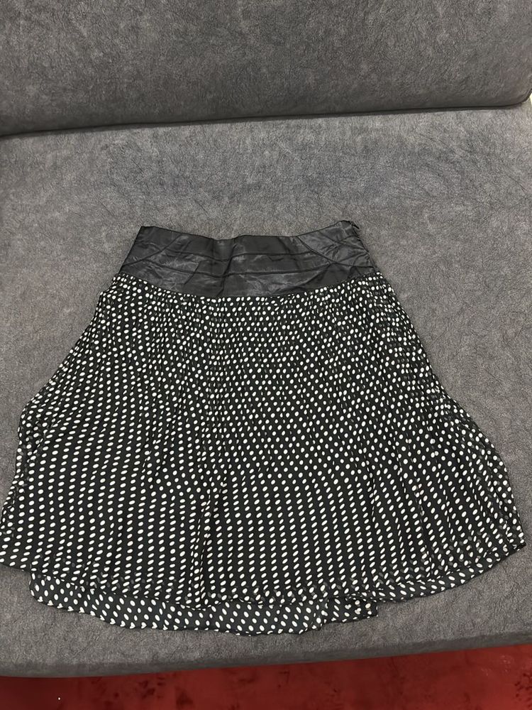 Polka Dot Short Skirt