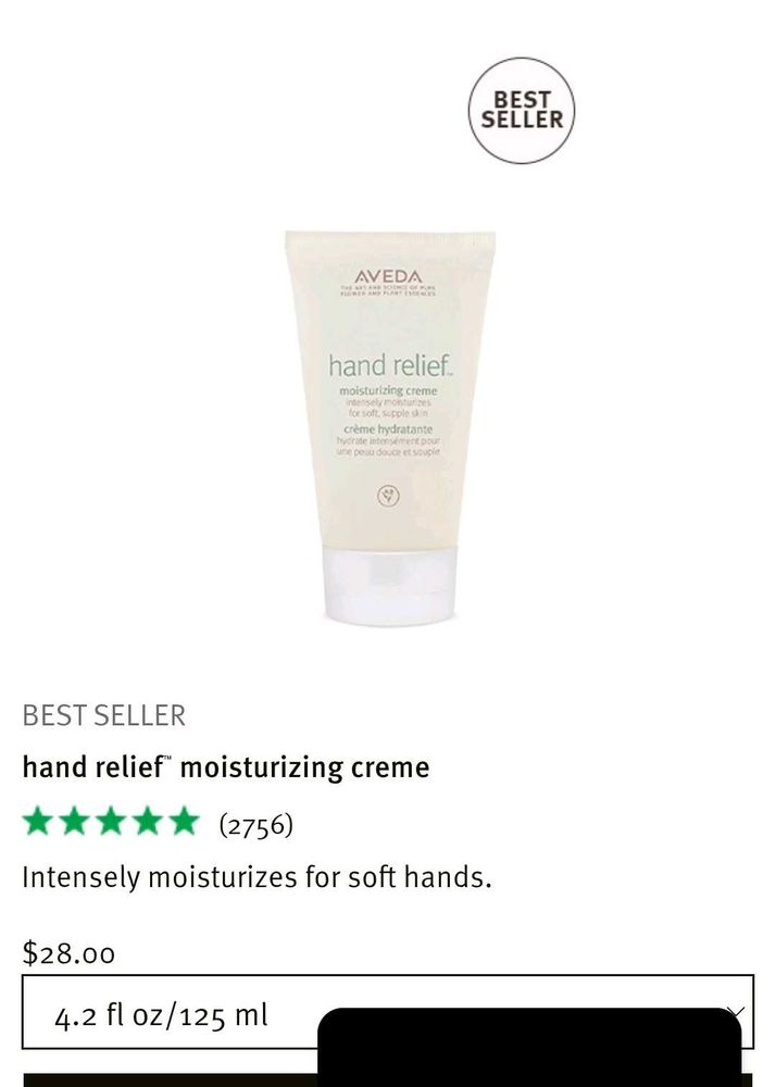 AVEDA HAND CREAM ON SALE