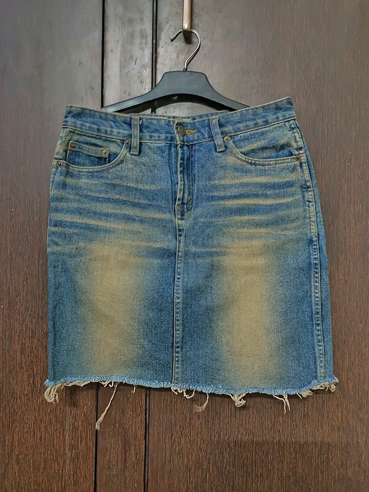 Denim Skirt