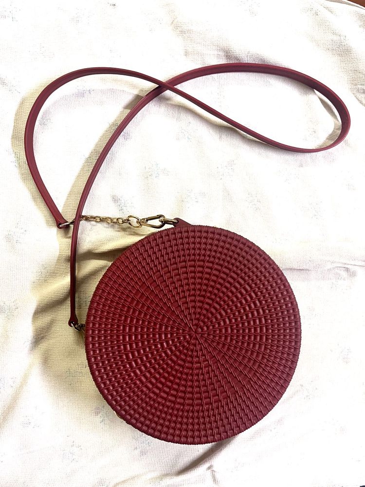 Red Crossbody Bag