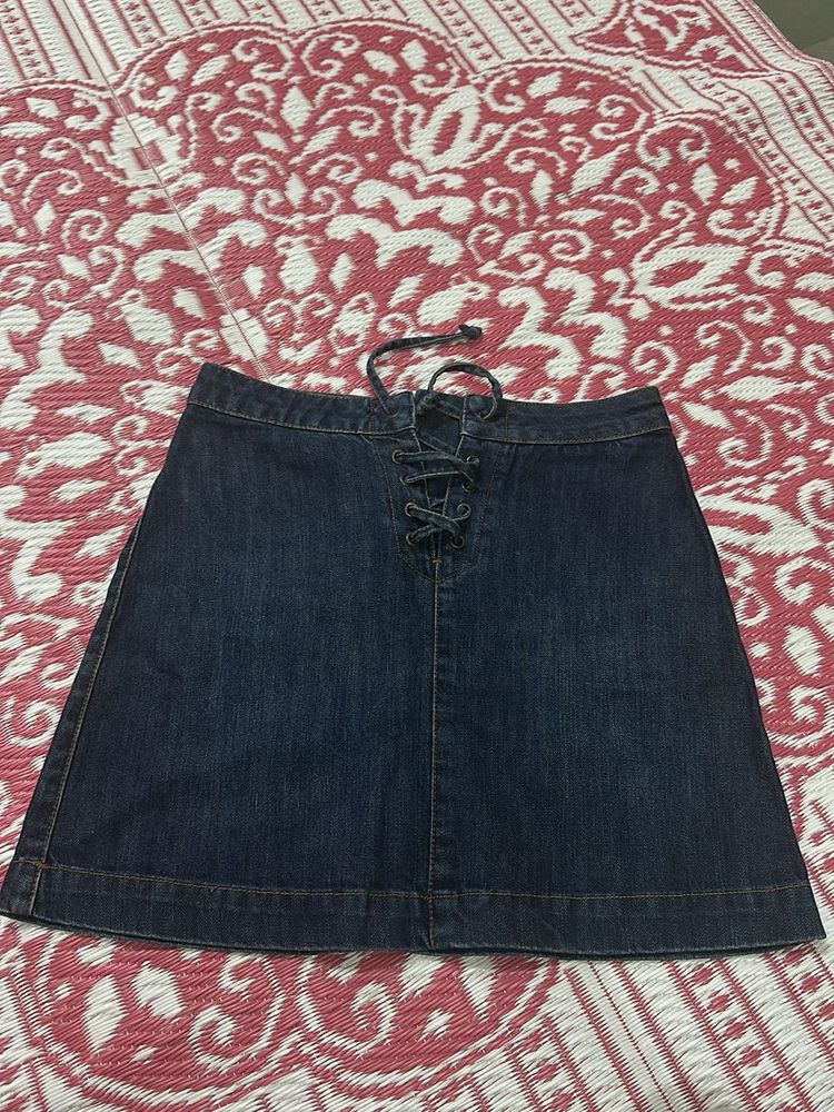 Denim Skirt