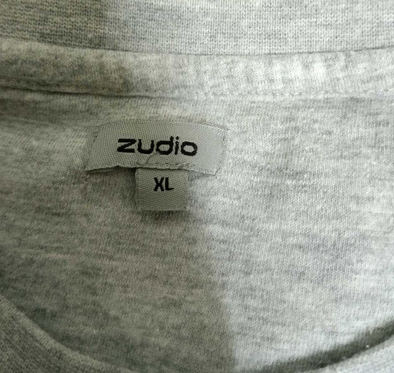 Zudio Grey T-Shirt - XL