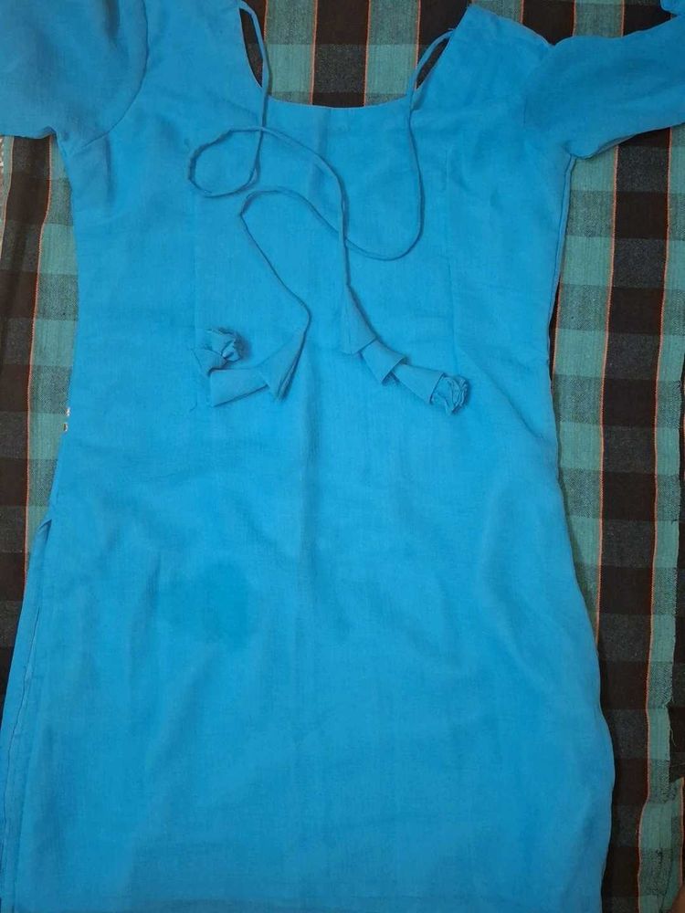 Blue Kurta women
