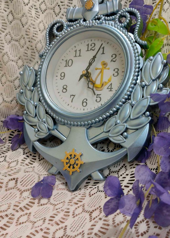 Stylish Anchor Design Wall Clock | Decorative Ship