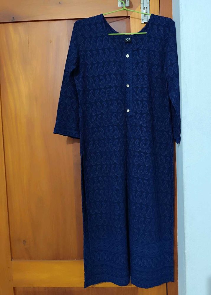 Navy Blue Kurta Top