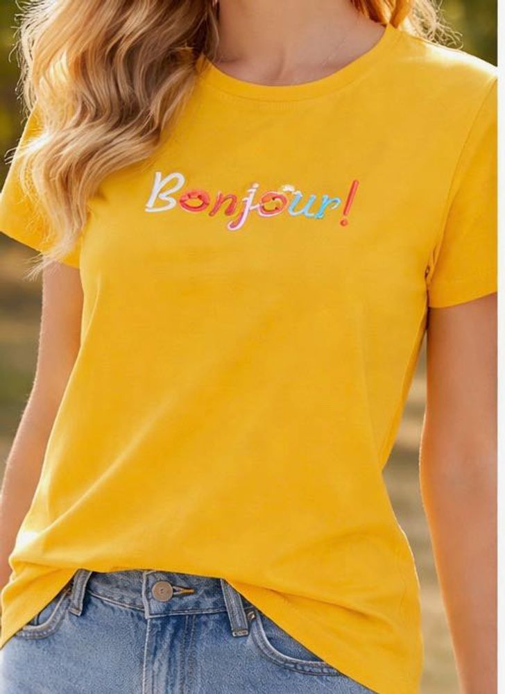 Bonjour Graphic Tee
