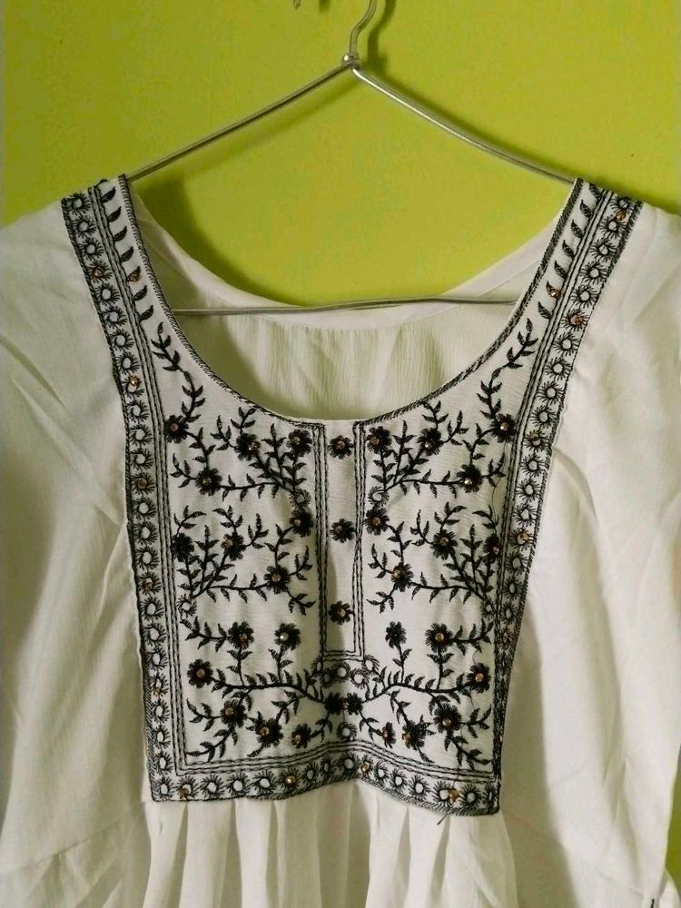 White Colour Dress
