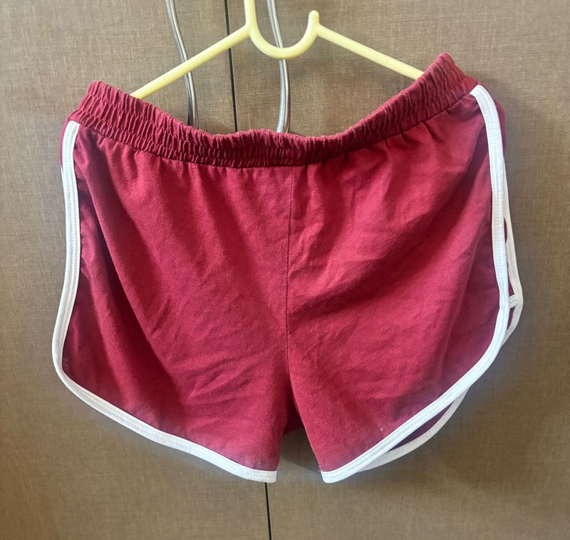 Hot Sports Shorts - Maroon
