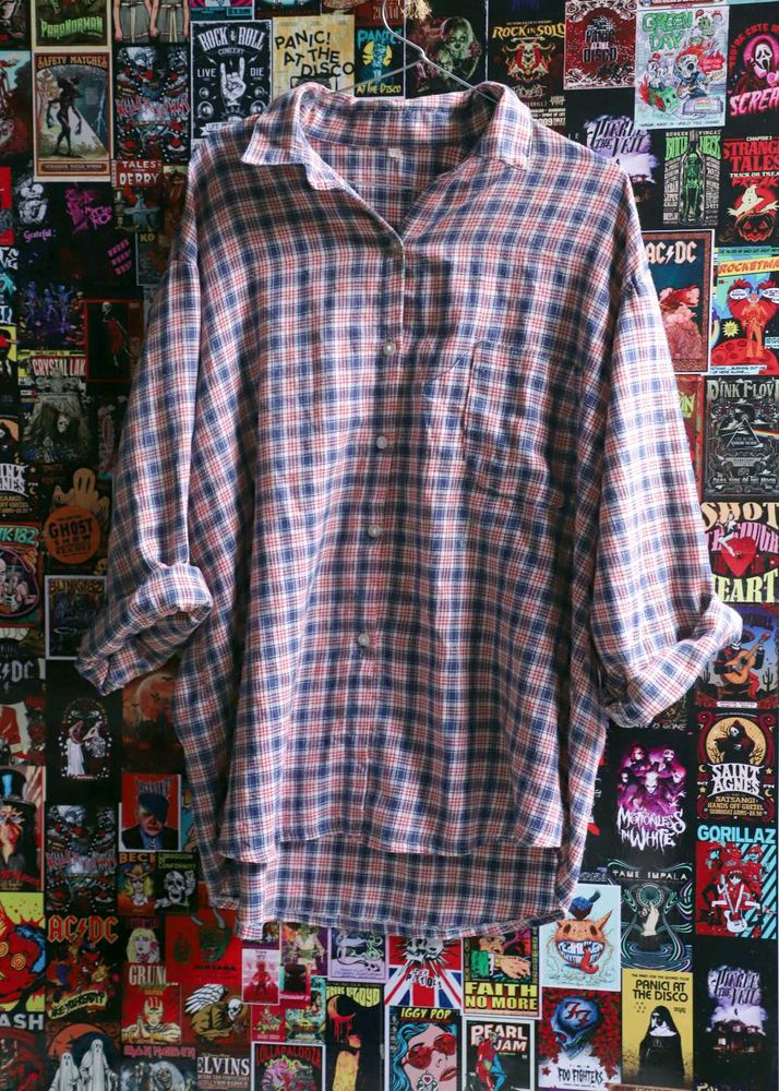 Oversized Plaid Shirt