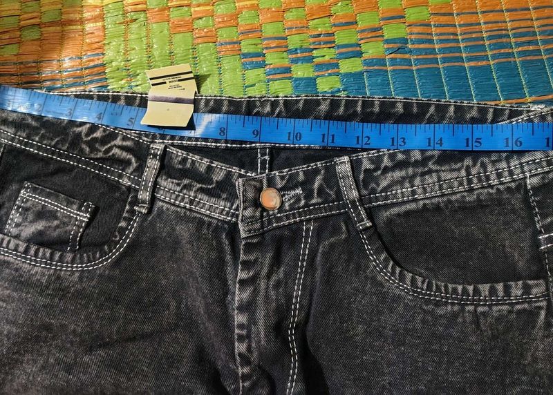 Vintage Wash Black Jeans