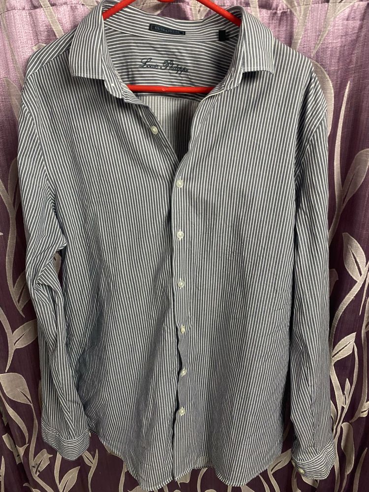 Louis Philppe Striped Long Sleeve Shirt