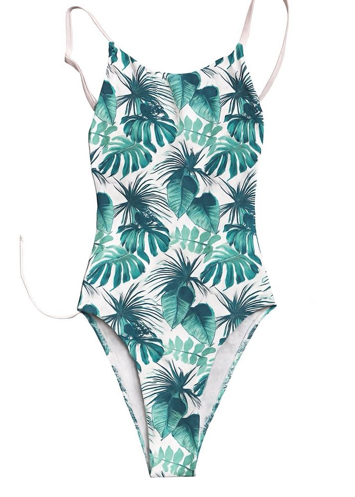 Tropical One Piece Swimsuit