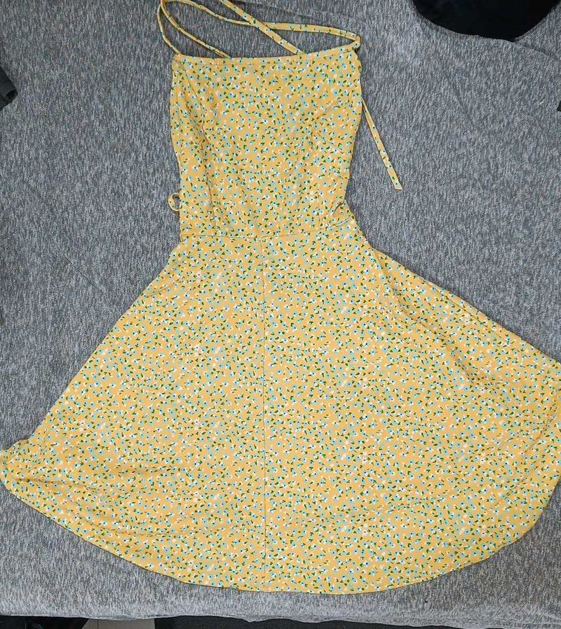 Floral Yellow Sundress