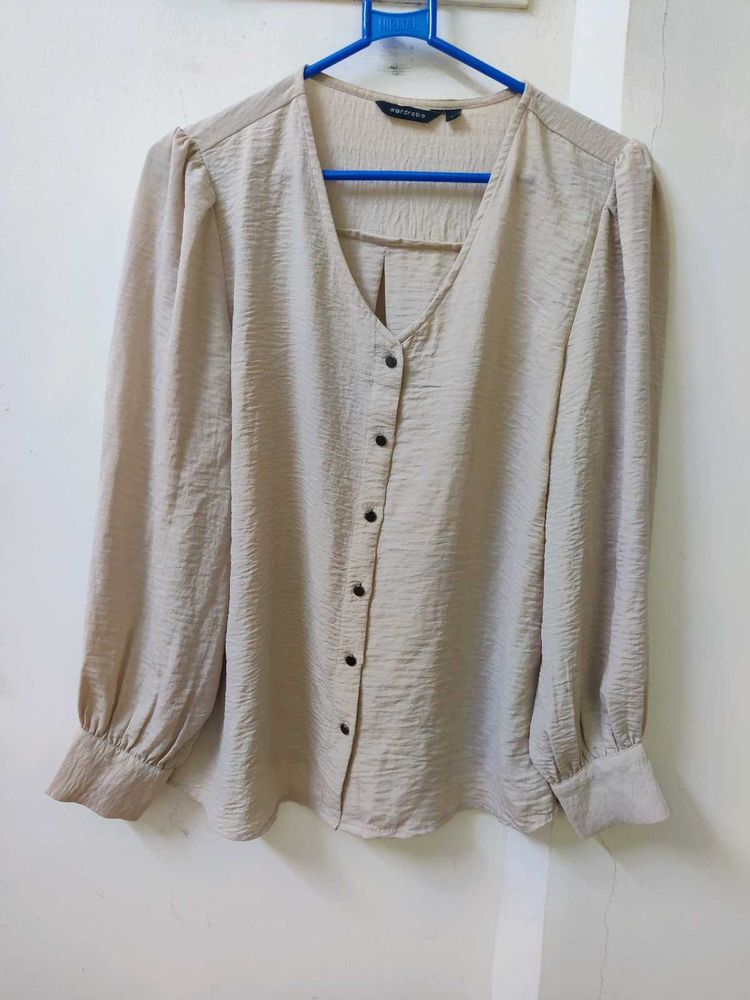Women’s Tan Colour Shirt/Top