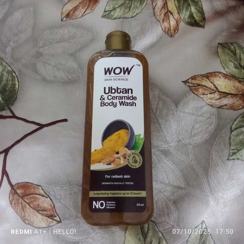 Not In Coins WOW Ubtan &amp; Ceramide Body Wash