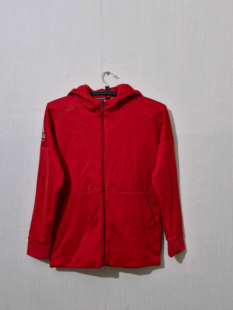 ADIDAS HOODED ZIPPER