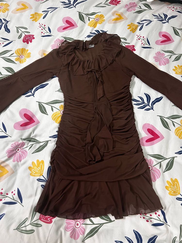 Littlebox Ruffle Hem Dress