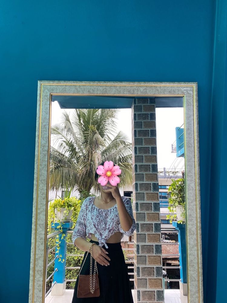 Floral Crop Top