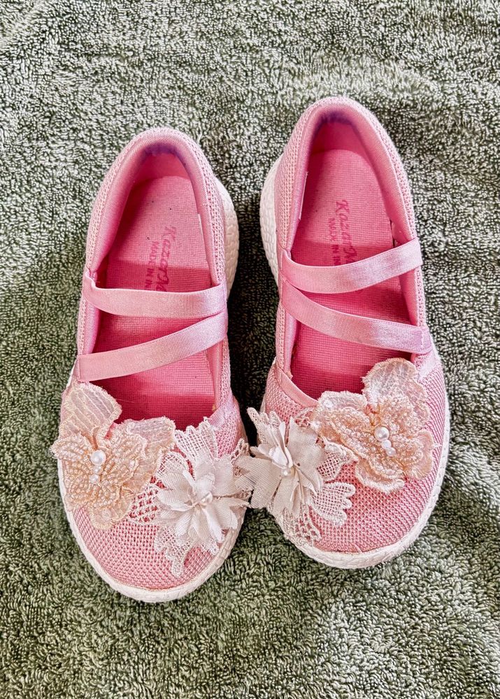 Kazarmax Pink Baby Girl Shoes