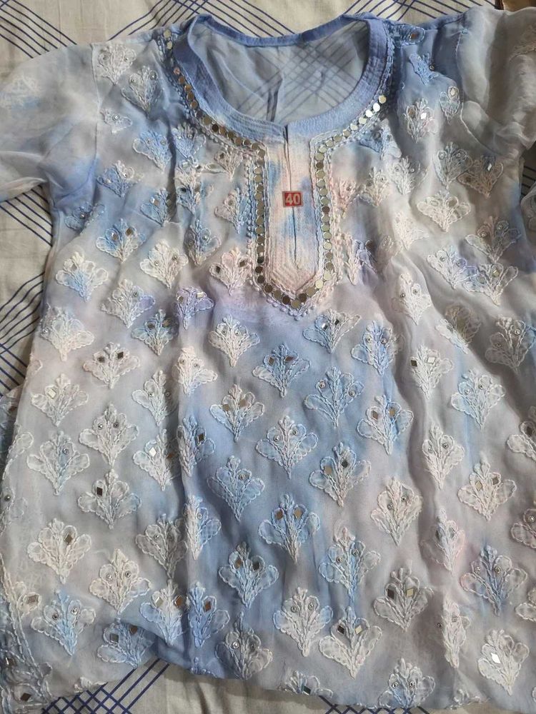 Elegant lucknowi Chikankari Kurta