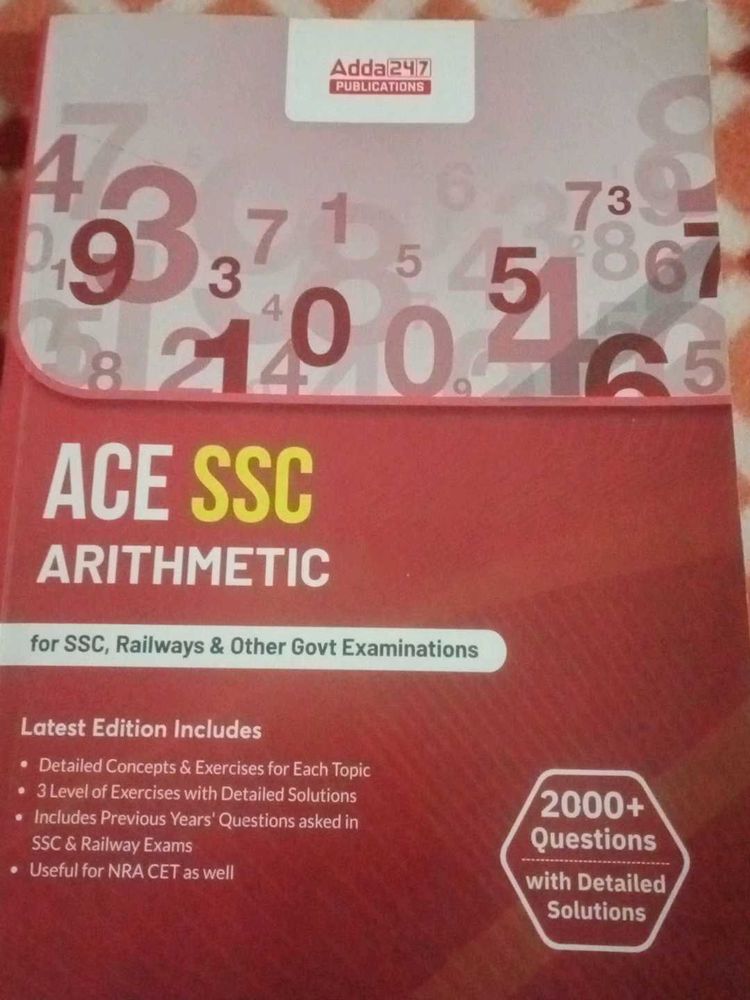 ACE SSC Arithmetic - Govt Exam Prep