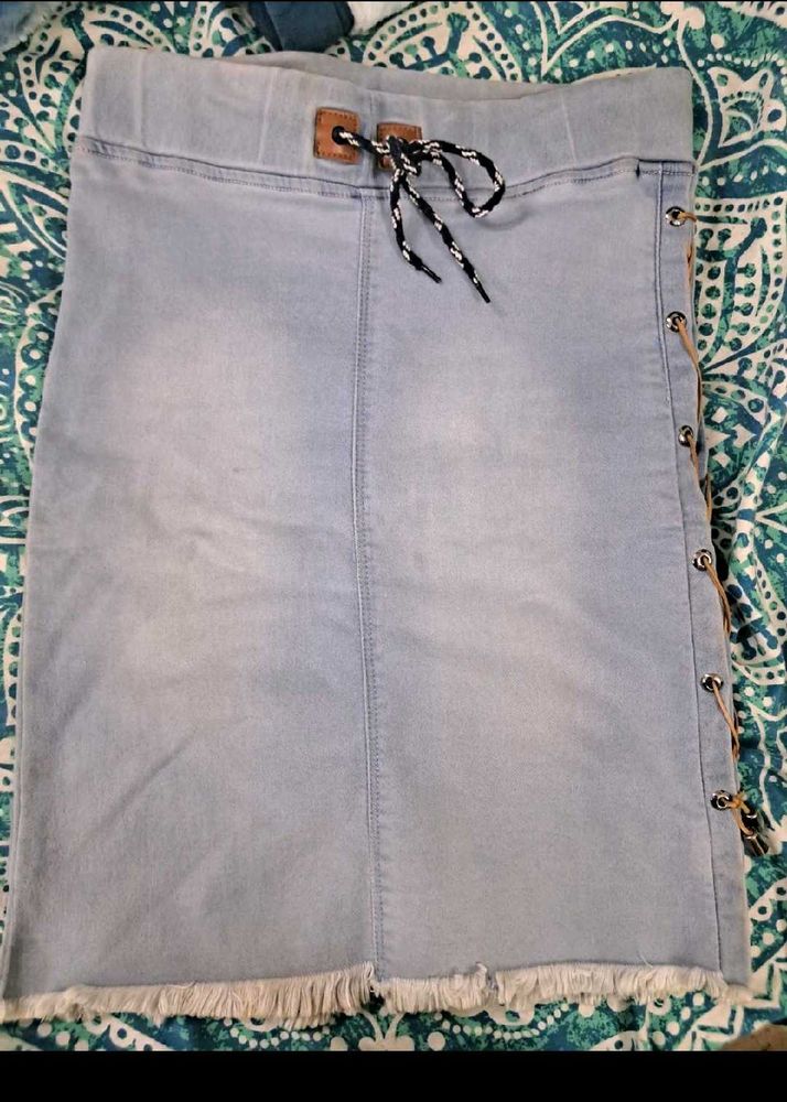 Denim Skirt