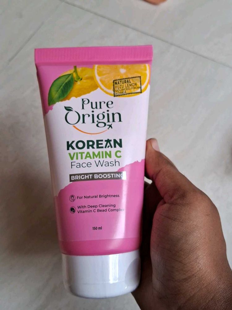 Pure Origin Korean Vitamin C Face Wash