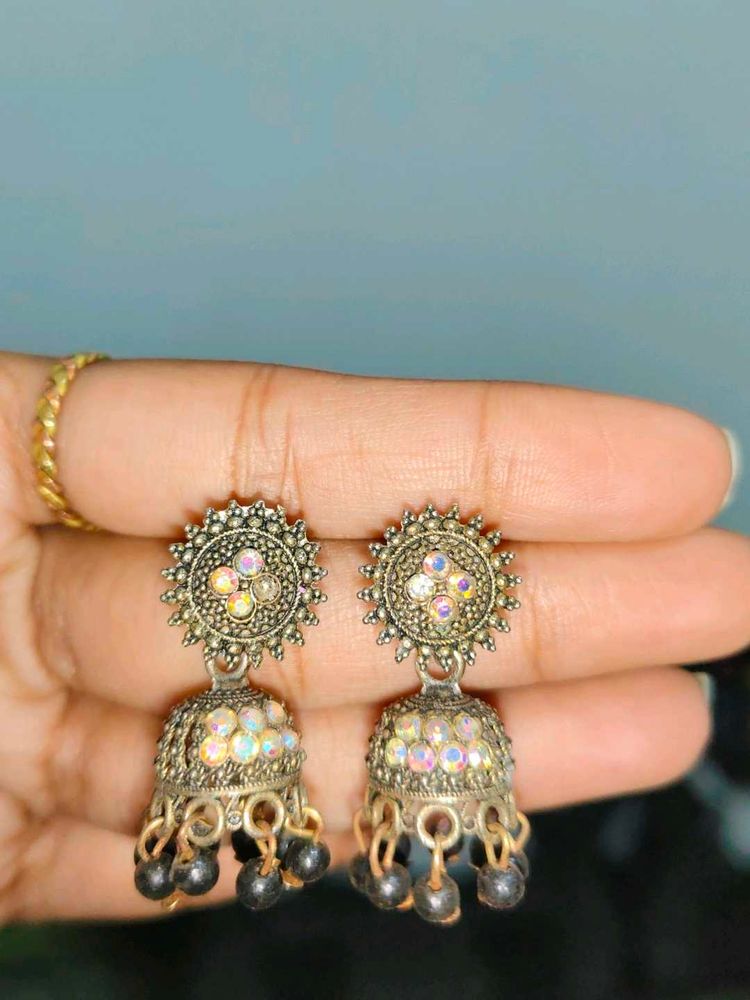 Jhumka Earrings - Statement Jewelry