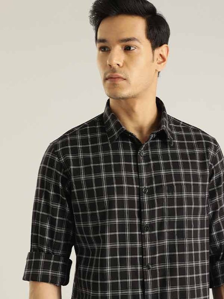 Black And White Striped Shirt