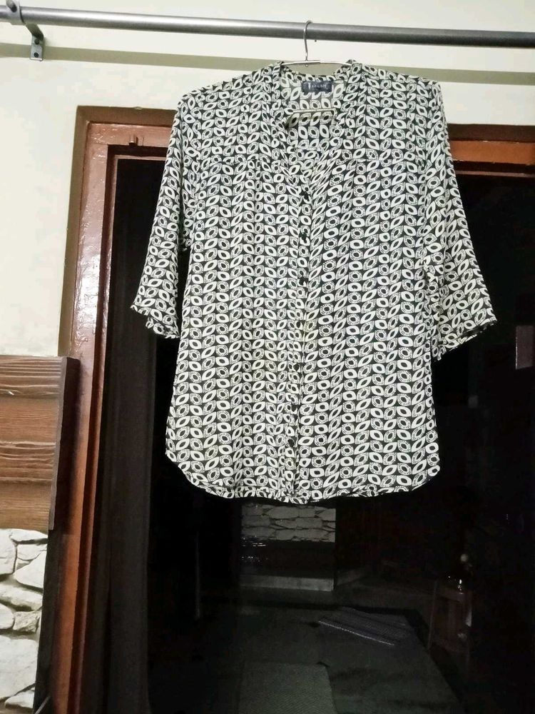 Button Down Printed Shirt