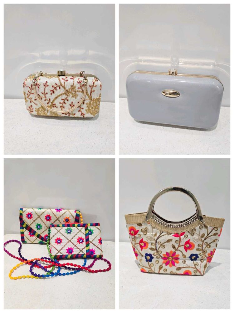 Elegant Clutches &amp; Handbags